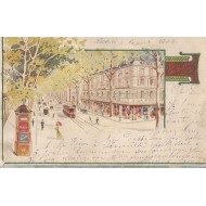 Nice - Avenue de la Gare vers 1900 